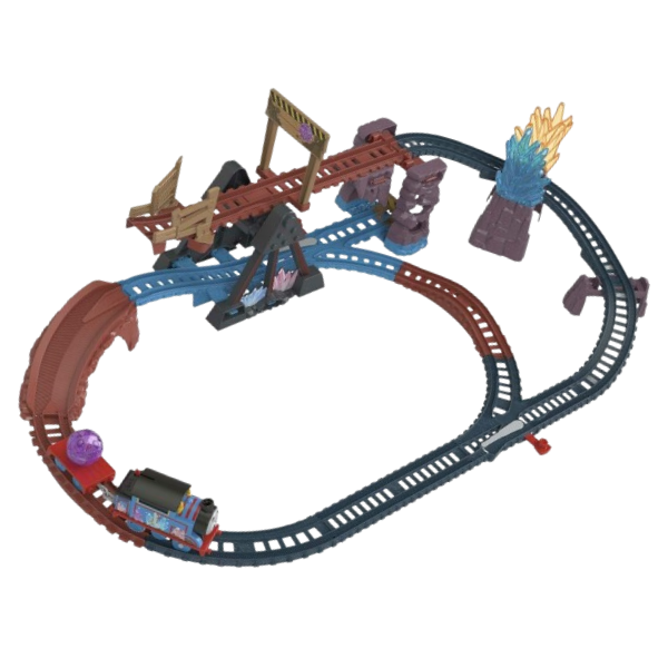 Set de tren „Aventuri în peșterile de cristal”, Thomas și prietenii Set de tren „Aventuri în peșterile de cristal”, Thomas și prietenii