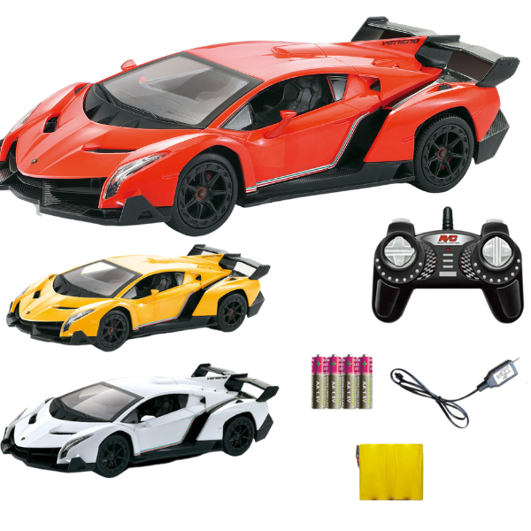 Lamborghini 1:18 cu telecomandă și baterie de 4.8V Lamborghini 1:18 cu telecomandă și baterie de 4.8V
