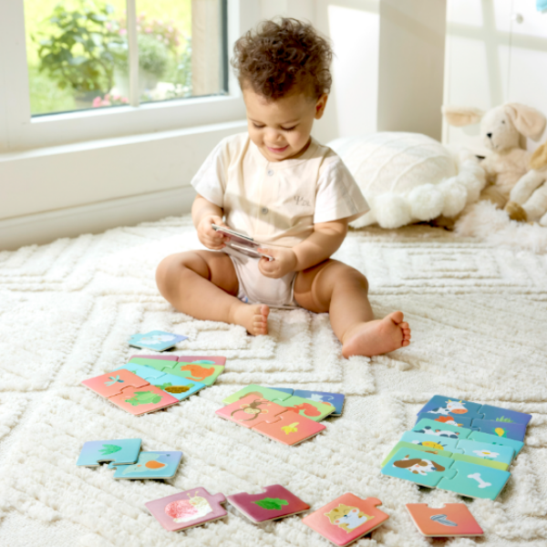 Puzzle joc „Potrivește perechea – Ora gustării animalelor” Puzzle joc „Potrivește perechea – Ora gustării animalelor”