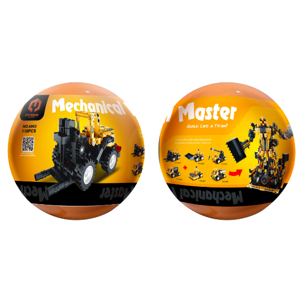 Set de construcție în ou iM Master Mechanical Master „Vehicule”, 6 modele, de la 114 pană la 122 elemente Set de construcție în ou iM Master Mechanical Master „Vehicule”, 6 modele, de la 114 pană la 122 elemente