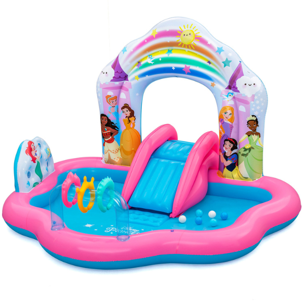 Bestway Centrul de joc gonflabil „Disney Princess”, 221 x 193 x 140 cm, 2+ Bestway Centrul de joc gonflabil „Disney Princess”, 221 x 193 x 140 cm, 2+