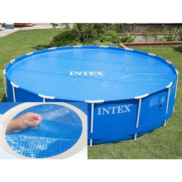 INTEX Husă solară D 470 cm pentru piscine rotunde cu D 488 cm INTEX Husă solară D 470 cm pentru piscine rotunde cu D 488 cm