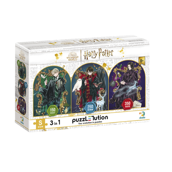 Puzzle „Dinastia vrăjitorilor”, seria Harry Potter, 150, 250, 350 elem. Puzzle „Dinastia vrăjitorilor”, seria Harry Potter, 150, 250, 350 elem.