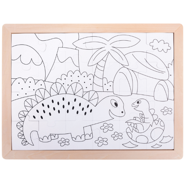 Puzzle 2 în 1 „Dinozauri” Puzzle 2 în 1 „Dinozauri”