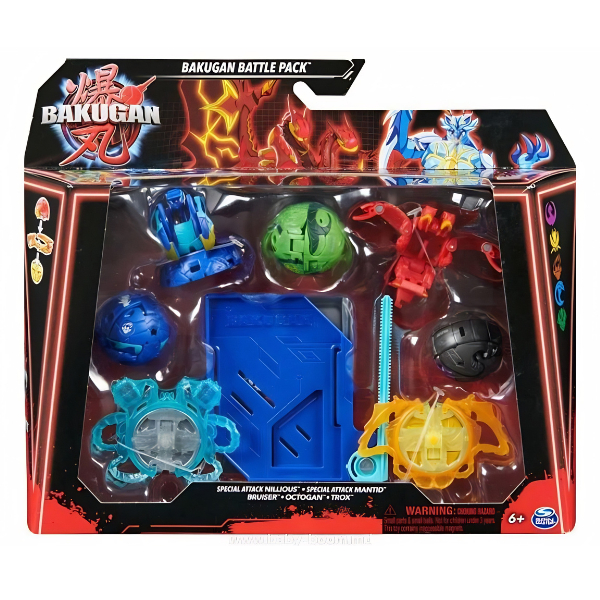Игровой набор Bakugan Base Battle Pack, 2 модели Игровой набор Bakugan Base Battle Pack, 2 модели