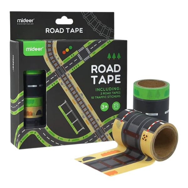 Set de joc „Bandă rutieră adezivă și trafic rutier” Set de joc „Bandă rutieră adezivă și trafic rutier”