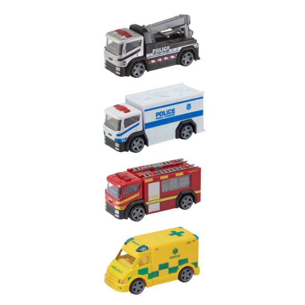 Camion de urgență Teamsterz, în as. Camion de urgență Teamsterz, în as.