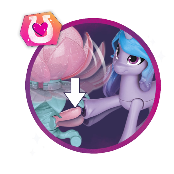 Set de joacă My Little Pony „Petrecerea cu ceai a unicornului Izzy Moonbow”, 20 de accesorii Set de joacă My Little Pony „Petrecerea cu ceai a unicornului Izzy Moonbow”, 20 de accesorii