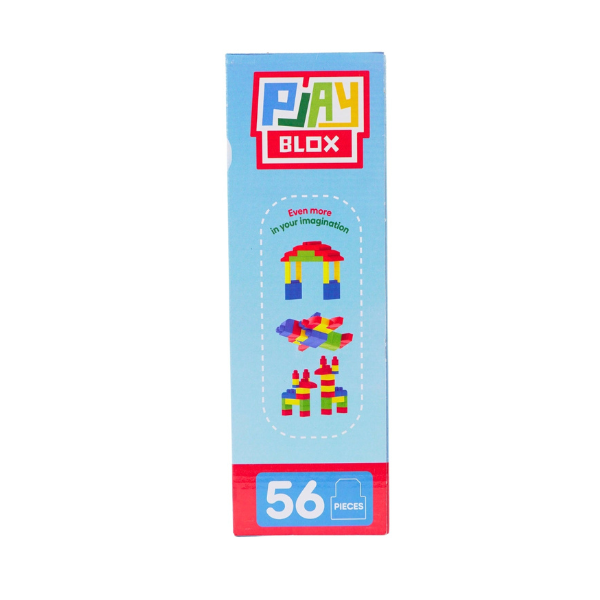 Set de construcție cu blocuri strălucitoare „Play Blox”, 56 piese Set de construcție cu blocuri strălucitoare „Play Blox”, 56 piese