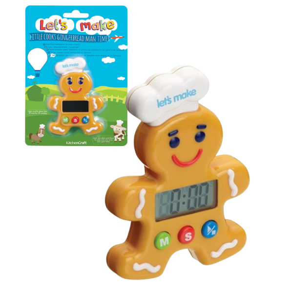 Timer Digital Gingerbread Man 100 min