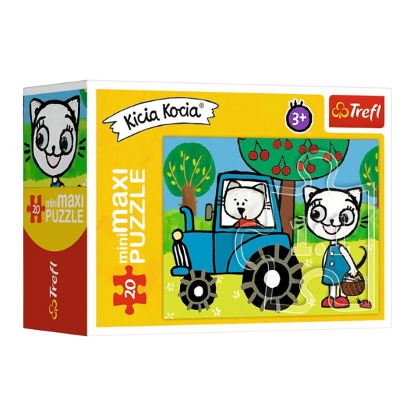 Puzzle – miniMaxi Kittykit 20 piese, (as.) Puzzle – miniMaxi Kittykit 20 piese, (as.)