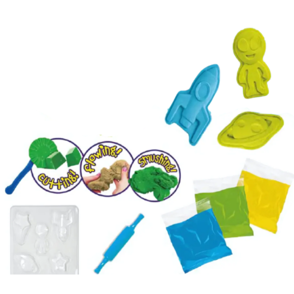 Set cinetic „Nisip cosmic neon” Set cinetic „Nisip cosmic neon”