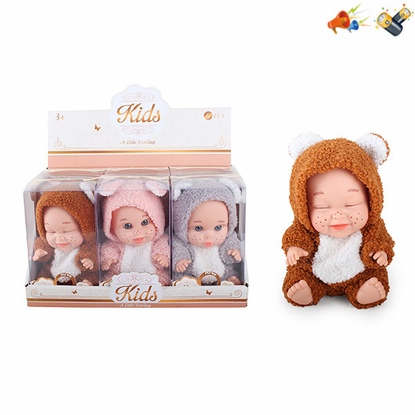 Păpușă KIDS 23cm. (3 modele, 6 sunete) Păpușă KIDS 23cm. (3 modele, 6 sunete)