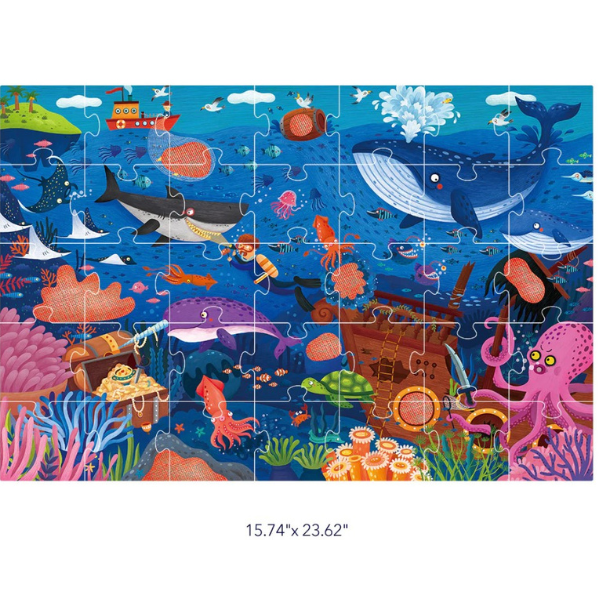 Puzzle cu taine „Oceanul”, 35 elem. Puzzle cu taine „Oceanul”, 35 elem.