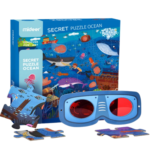 Puzzle cu taine „Oceanul”, 35 elem. Puzzle cu taine „Oceanul”, 35 elem.