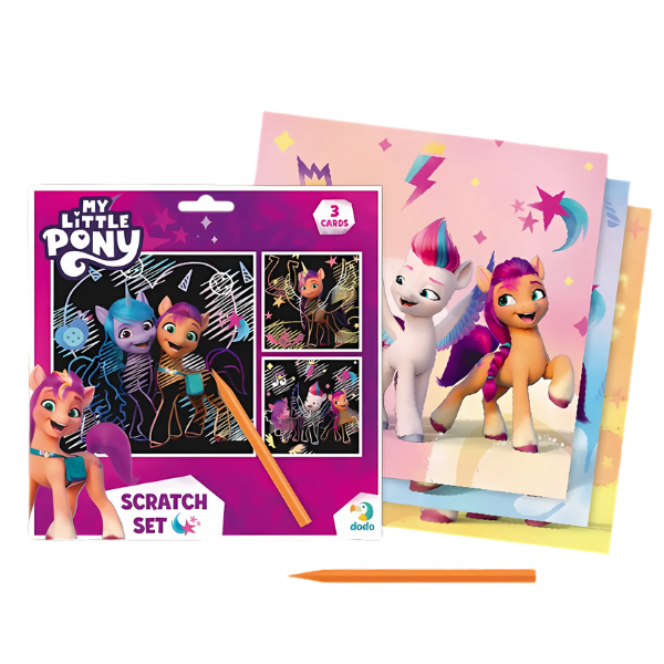 Set de gravuri „Generația nouă”, seria My little pony