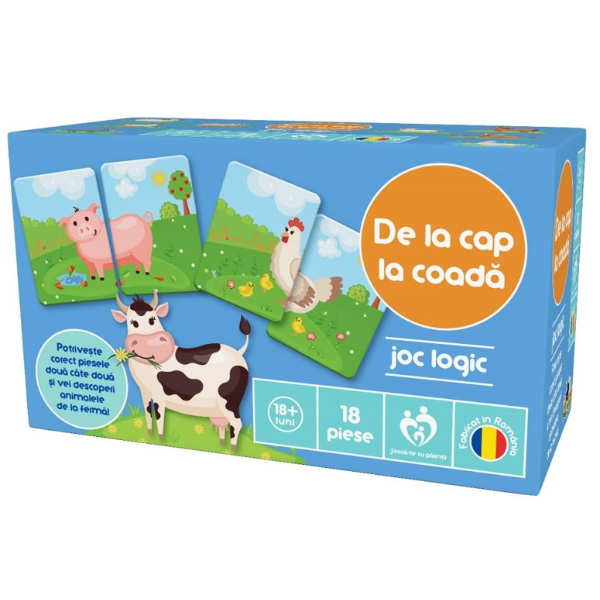 Joc de logică ”De la cap la coadă”, (ro) Joc de logică ”De la cap la coadă”, (ro)