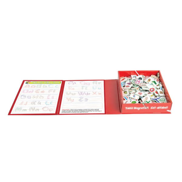 Joc educativ „Alfabetul pe tablă magnetică”, (ro), Smile Games Joc educativ „Alfabetul pe tablă magnetică”, (ro), Smile Games