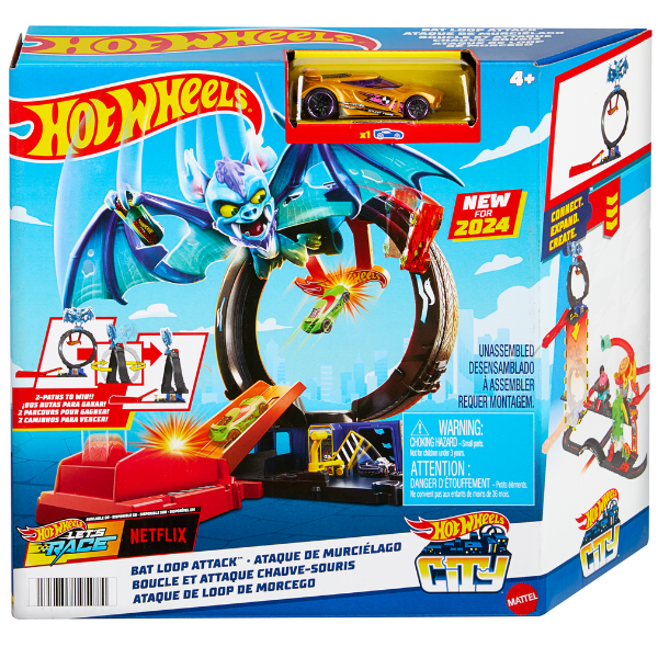 Hot Wheels Set de joc „Atacul liliacului” Hot Wheels Set de joc „Atacul liliacului”