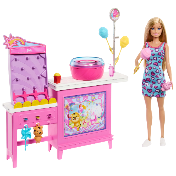 Set de joacă Barbie, seria „Detectivi pe plajă”, păpușa Malibu Set de joacă Barbie, seria „Detectivi pe plajă”, păpușa Malibu