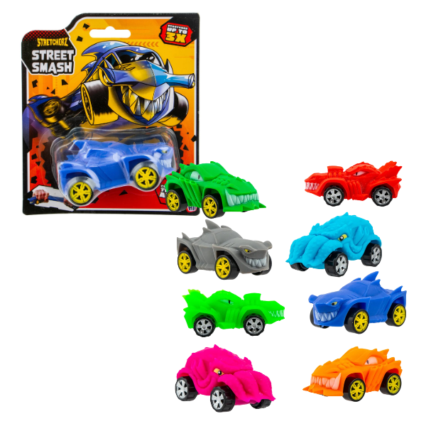 Mașinuța-monstru extensibilă «Stretcherz Street Smash», în as. Mașinuța-monstru extensibilă «Stretcherz Street Smash», în as.