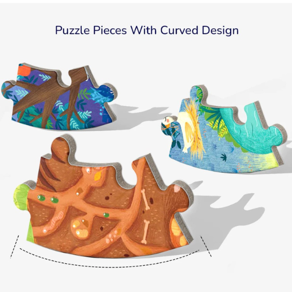 Puzzle rotund “O zi în pădure”, 150 elem. Puzzle rotund “O zi în pădure”, 150 elem.