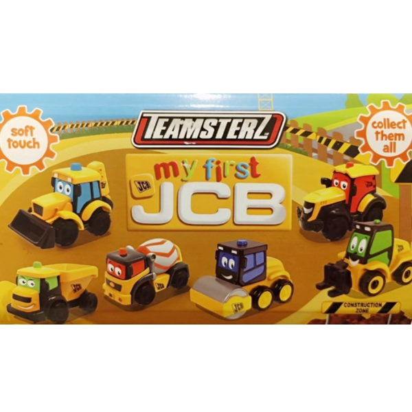Vehicule de construcție Teamsterz „Primul meu JCB”, în as. Vehicule de construcție Teamsterz „Primul meu JCB”, în as.