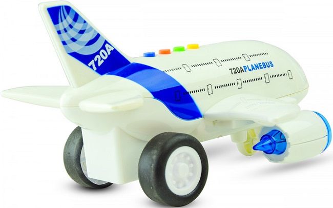 1:160 Инерционный Самолет «Planebus 720A» (свет / звук) 1:160 Инерционный Самолет «Planebus 720A» (свет / звук)