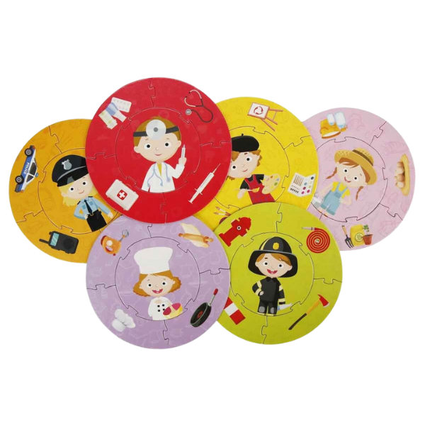 Puzzle „Cine Sunt?”, 30 piese Puzzle „Cine Sunt?”, 30 piese