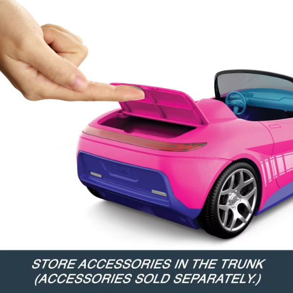 Hot Wheels Cabriolet Barbie cu telecomandă Hot Wheels Cabriolet Barbie cu telecomandă