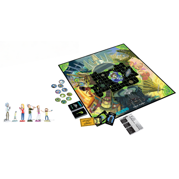 Настольная игра Cluedo «Рик и Морти» (англ.) Настольная игра Cluedo «Рик и Морти» (англ.)