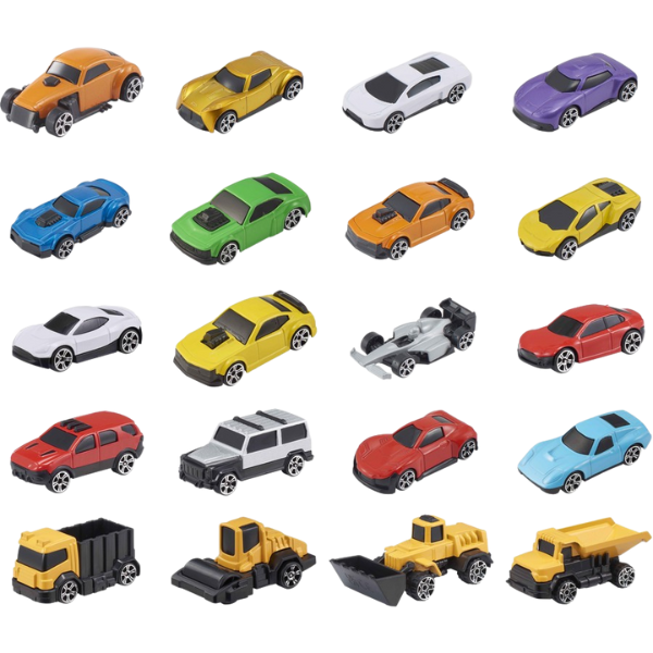 Набор из 20 машинок Teamsterz Street Machines Die-Cast, в асс. Набор из 20 машинок Teamsterz Street Machines Die-Cast, в асс.
