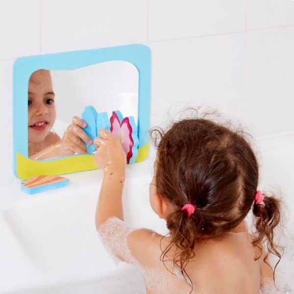 Set cu oglindă și creaturi marine – Distracție în baie Set cu oglindă și creaturi marine – Distracție în baie