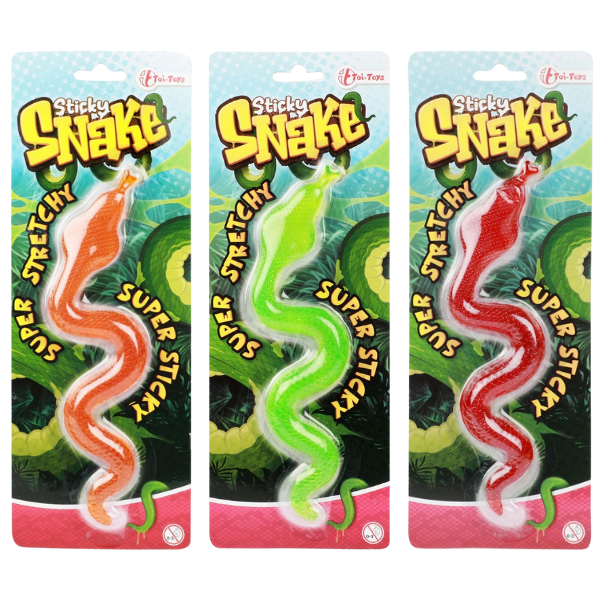 Липкая кобра – Sticky Cobra Snake, 30 см (асс.) Липкая кобра – Sticky Cobra Snake, 30 см (асс.)
