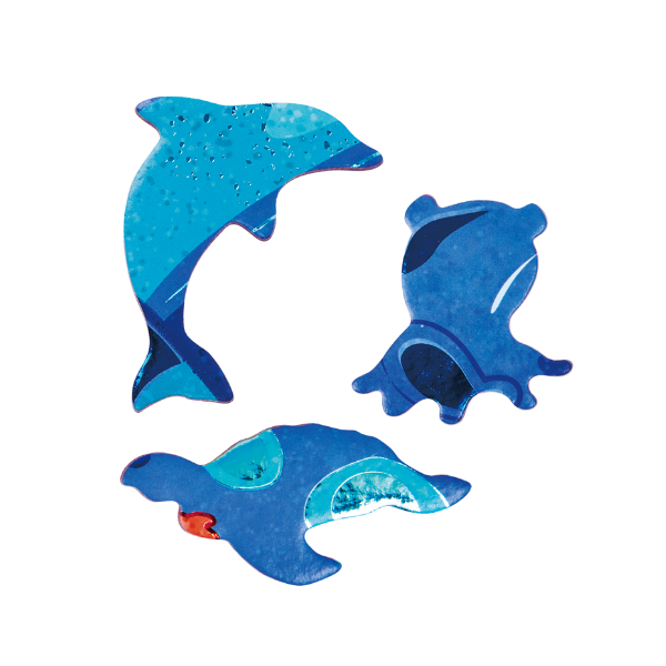 Puzzle de podea „Balena cu cocoașă”, 200 elem. Puzzle de podea „Balena cu cocoașă”, 200 elem.