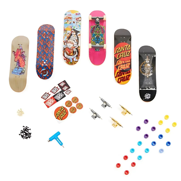 Set pentru crearea și personalizarea mini-skateboardurilor, (as.) Set pentru crearea și personalizarea mini-skateboardurilor, (as.)