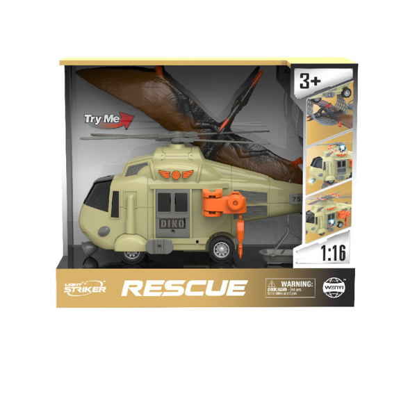 1:16 Elicopter cu dinozaur (lumini /sunete) 1:16 Elicopter cu dinozaur (lumini /sunete)