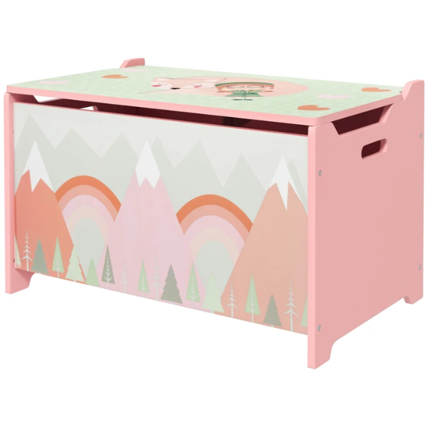 Băncuță cu spațiu de depozitare „Pink Forest”, U-Grow