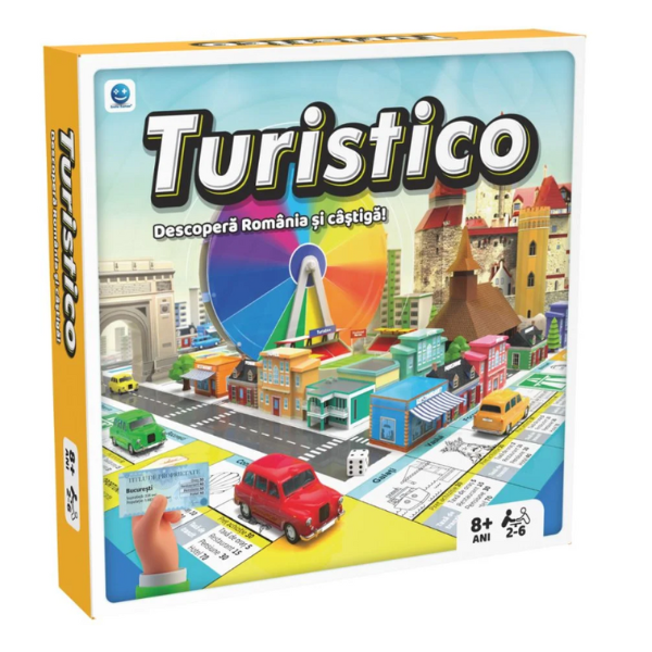 Joc de societate „Turistico”, (ro), Smile Games Joc de societate „Turistico”, (ro), Smile Games