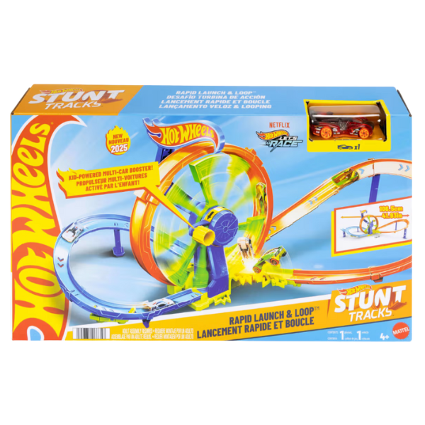 Hot Wheels „Lansare Rapidă și Buclă” Hot Wheels „Lansare Rapidă și Buclă”
