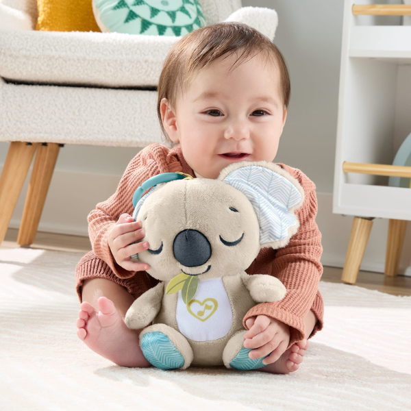 Jucărie de pluș „Koala” de la Fisher-Price, cu sunet Jucărie de pluș „Koala” de la Fisher-Price, cu sunet