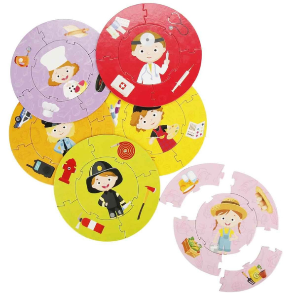 Puzzle „Cine Sunt?”, 30 piese Puzzle „Cine Sunt?”, 30 piese
