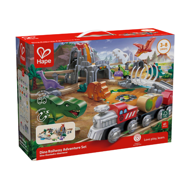 Игровой набор «Дино-железная дорога» Игровой набор «Дино-железная дорога»