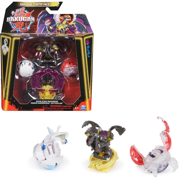 Игровой набор Bakugan Starter 3-Pack