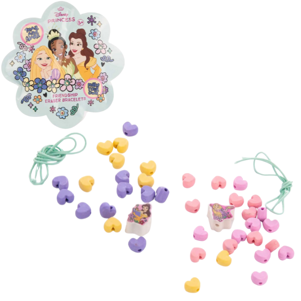 Set pentru crearea brățărilor din radieră, seria „Prințese Disney”