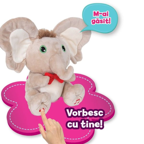 Jucărie de pluș interactivă – Elefantul Jucărie de pluș interactivă – Elefantul