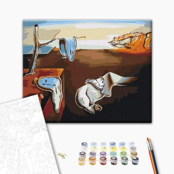 Pictură pe numere 40×50 (fără cutie) – Persistența memoriei Pictură pe numere 40×50 (fără cutie) – Persistența memoriei