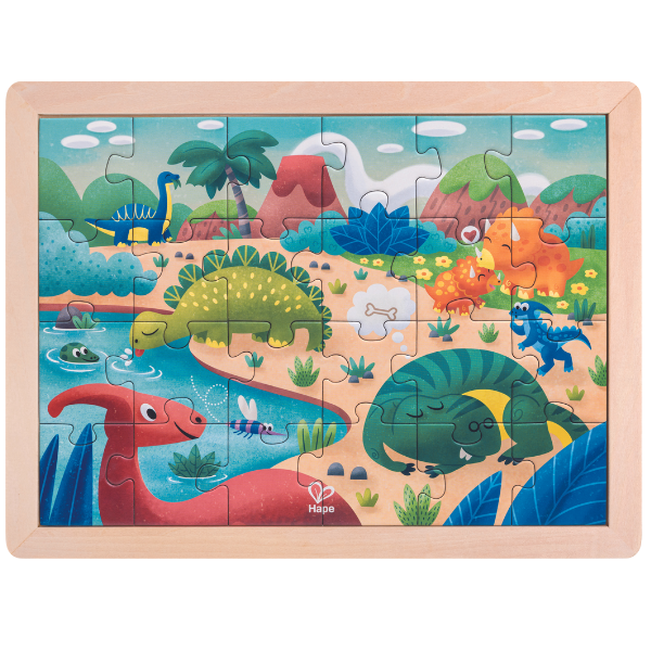 Puzzle 2 în 1 „Dinozauri” Puzzle 2 în 1 „Dinozauri”