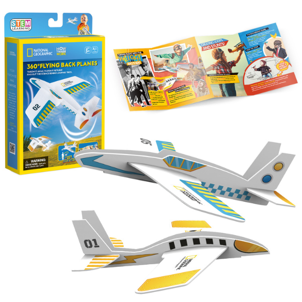 STEM Series 3D puzzle „Avioane care zboară la 360°” – explorăm zborul, 20 elem. STEM Series 3D puzzle „Avioane care zboară la 360°” – explorăm zborul, 20 elem.