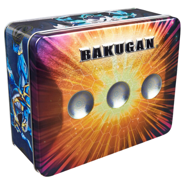 Set Bakugan 2în1 în Cutie Metalică Bakugan Tin Set Bakugan 2în1 în Cutie Metalică Bakugan Tin
